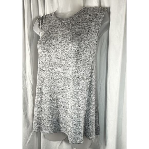 GAP Slub Swing Tank Top Gray S athleisure loungewear minimalist 88-29 - Picture 5 of 13